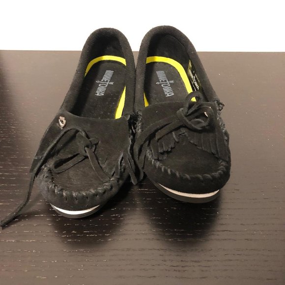 Minnetonka Leather Moccasins Size 5 - Picture 4 of 5